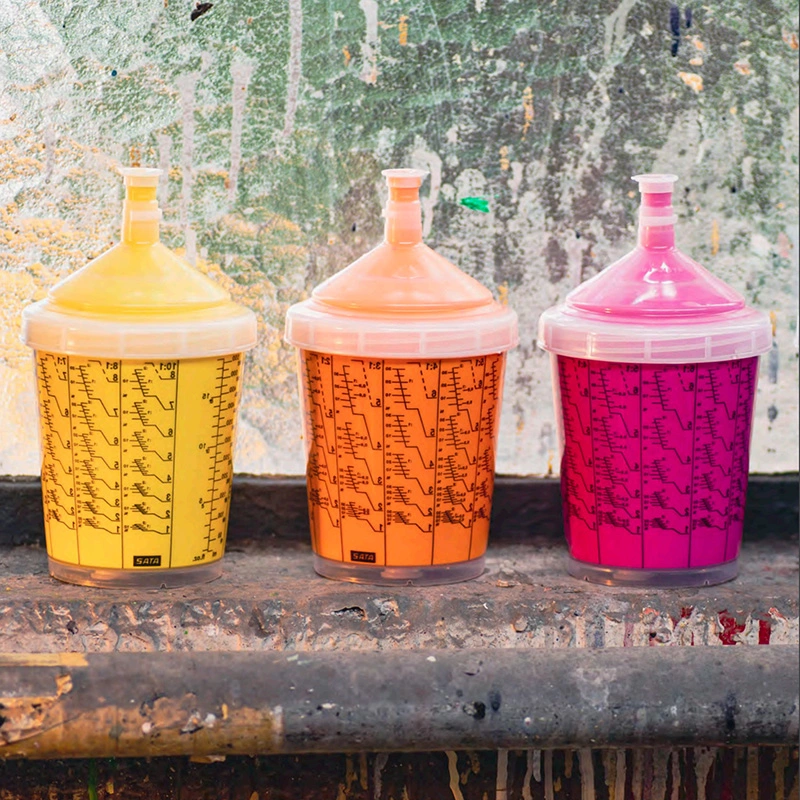 Yellow, orange, and magenta colour samples